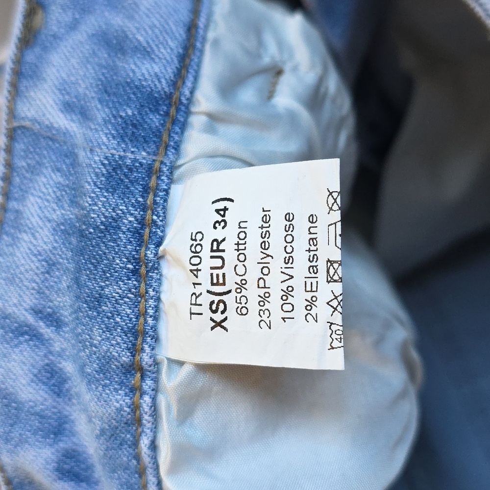 KATCH ME Light Blue Flare Women's Jeans - Picture 15 of 15